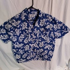 Hawian UZZI XL Flower button up shirt